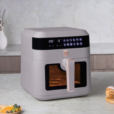 Air Fryer Frytkownica beztłuszczowa 6,3l Taupe BerlingerHaus BH-9547