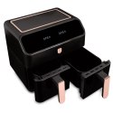Air Fryer Frytkownica beztłuszczowa z podwójnym koszem 4L+4L BerlingerHaus BH-9659 Black Rose