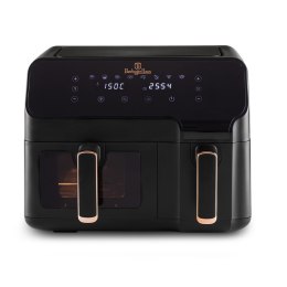 Air Fryer Frytkownica z podwójnym koszem 5,5l+3,5l BerlingerHaus Black Rose BH-9467