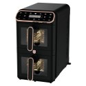 Air fryer Frytkownica beztłuszczowa podwójna 11L Black Rose Collection BerlingerHaus BH-9802