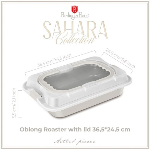 Forma do pieczenia z pokrywą BerlingerHaus Sahara Collection BH-8639