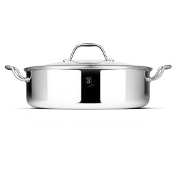 Garnek niski z pokrywką 28 cm BerlingerHaus Eternal Collection BH-8515