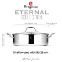 Garnek niski z pokrywką 28 cm BerlingerHaus Eternal Collection BH-8515