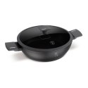 Garnek płytki 3,8 L z pokrywką 28cm BerlingerHaus Antracit BH-8128