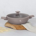 Garnek płytki 3,8 L z pokrywką 28cm BerlingerHaus Taupe BH-8098