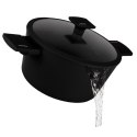 Garnek z pokrywką 20cm | BerlingerHaus BH-8187 Matte Black