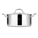 Garnek z pokrywką 24 cm BerlingerHaus Eternal Collection BH-8509