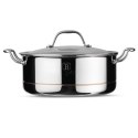 Garnek z pokrywką 24 cm Copper Touch Collection BerlingerHaus BH-8815