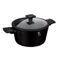 Garnek z pokrywką 28 cm BerlingerHaus BH-8262 Monaco / Black Rose Collection