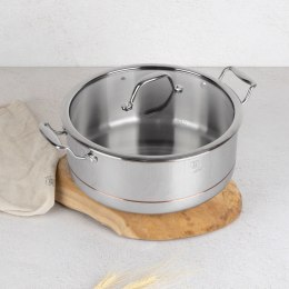 Garnek z pokrywką 28 cm Copper Touch Collection BerlingerHaus BH-8816
