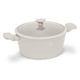 Garnek z pokrywką 28 cm FashionTV FTV-0070 Matte Cream Gold Collection