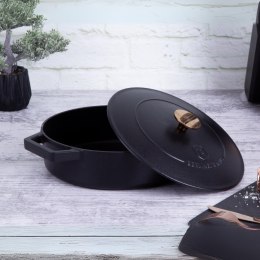 Garnek żeliwny 2,57L z pokrywką 24cm Berlinger Haus BH-6493