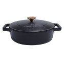Garnek żeliwny 2,57L z pokrywką 24cm Berlinger Haus BH-6493