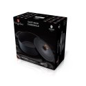 Garnek żeliwny 2.7L z pokrywką 20cm BerlingerHaus BH-6491