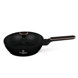 Głęboka patelnia z pokrywką 24 cm BerlingerHaus BH- 8352 | Black Rose Collection