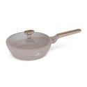 Głęboka patelnia z pokrywką 24cm BerlingerHaus BH-8333 Taupe Nordic