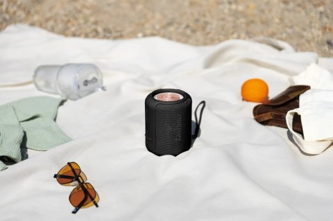 Głośnik Bluetooth z torbą podróżną FashionTV FTV-0115 Matte Black Rose Gold Collection