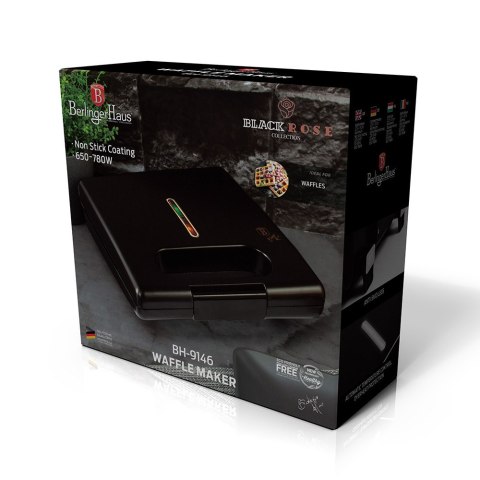 Gofrownica 650-780W Black Rose BerlingerHaus BH- 9146