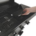Grill gazowy ogrodowy XL BerlingerHaus z rusztem żeliwnym BH-8604