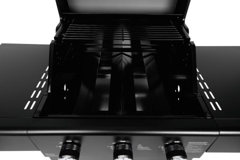 Grill gazowy ogrodowy XL BerlingerHaus z rusztem żeliwnym BH-8604