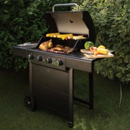 Grill gazowy ogrodowy XXL BerlingerHaus z rusztem żeliwnym BH-8605