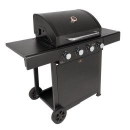 Grill gazowy ogrodowy XXL BerlingerHaus z rusztem żeliwnym BH-8605