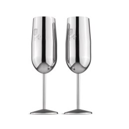 Kieliszki do szampana BerlingerHaus Matte Black Collection BH-8665