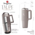 Kubek termiczny 1L BerlingerHaus Taupe Collection BH-8832