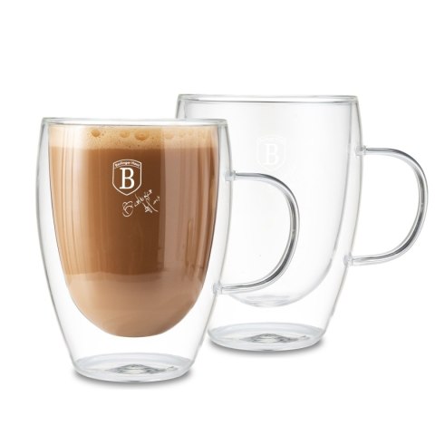 Kubki z podwójnym szkłem 2szt. 300ml BerlingerHaus BH-8768