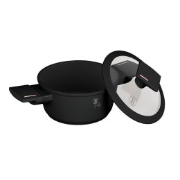 Mini garnek z pokrywką 14 cm BerlingerHaus Monaco/ Black Rose Collection BH- 8285