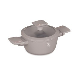 Mini garnek z pokrywką 14 cm BerlingerHaus Taupe Collection BH-8286