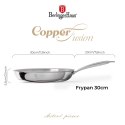 Patelnia 30 cm Copper Touch BerlingerHaus BH-8810