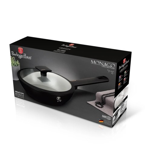 Patelnia Tytanowa 24cm BerlingerHaus BH-7089 Monaco / Black Rose Collection