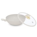 Patelnia Wok z pokrywką 30cm BerlingerHaus Sahara Collection BH-8065