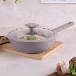 Patelnia głęboka z pokrywką 24 cm BerlingerHaus Taupe Collection BH-8092