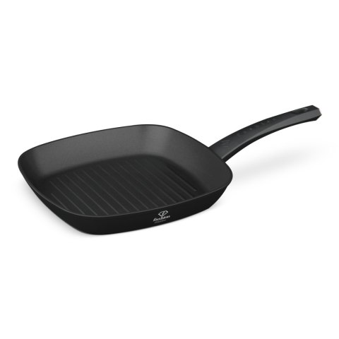 Patelnia grillowa 28cm z powłoką tytanową Fashion TV FTV-0033 Matte Black-Rose Gold