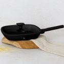 Patelnia grillowa z pokrywką 28cm | BerlingerHaus BH-8184 Matte Black