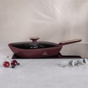 Patelnia grillowa z pokrywką 28cm z powłoką tytanową BerlingerHaus Leonardo Nordic BH-8298