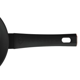 Patelnia z powłoką tytanową 20cm Fashion TV FTV-0020 Matte Black- Rose Gold