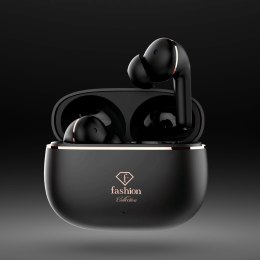 Słuchawki bezprzewodowe Fashion TV by BerlingerHaus FTV-0161 MATTE BLACK- ROSE GOLD