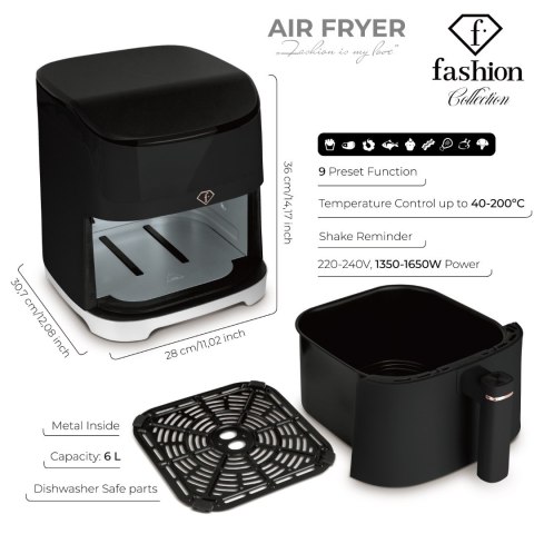 Frytownica beztłuszczowa Air Fryer 6L FashionTV FTV-0183