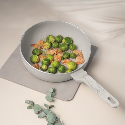 Patelnia Wok Flip 26 cm BerlingerHaus Sahara Marble BH-8389