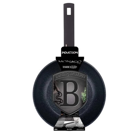 Wok Tytanowy 28cm BerlingerHaus BH-7091 Monaco / Black Rose Collection