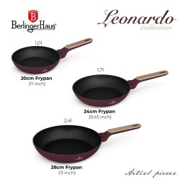Zestaw 3 Patelni BerlingerHaus BH-8303 Leonardo Nordic Collection