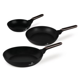 Zestaw 3 patelni BerlingerHaus BH- 8360 | Black Rose Collection