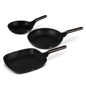 Zestaw 3 patelni BerlingerHaus BH- 8361| Black Rose Collection