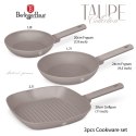 Zestaw 3 patelni BerlingerHaus Taupe BH-8109