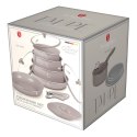 Zestaw garnków 13 el. z odpinaną rączką BerlingerHaus BH-8422 Taupe Nordic Collection