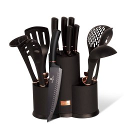 Zestaw noży i przyborów kuchennych BerlingerHaus BH-6254 Black Rose