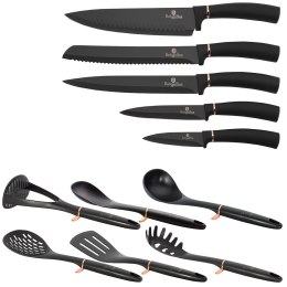Zestaw noży i przyborów kuchennych BerlingerHaus BH-6254 Black Rose